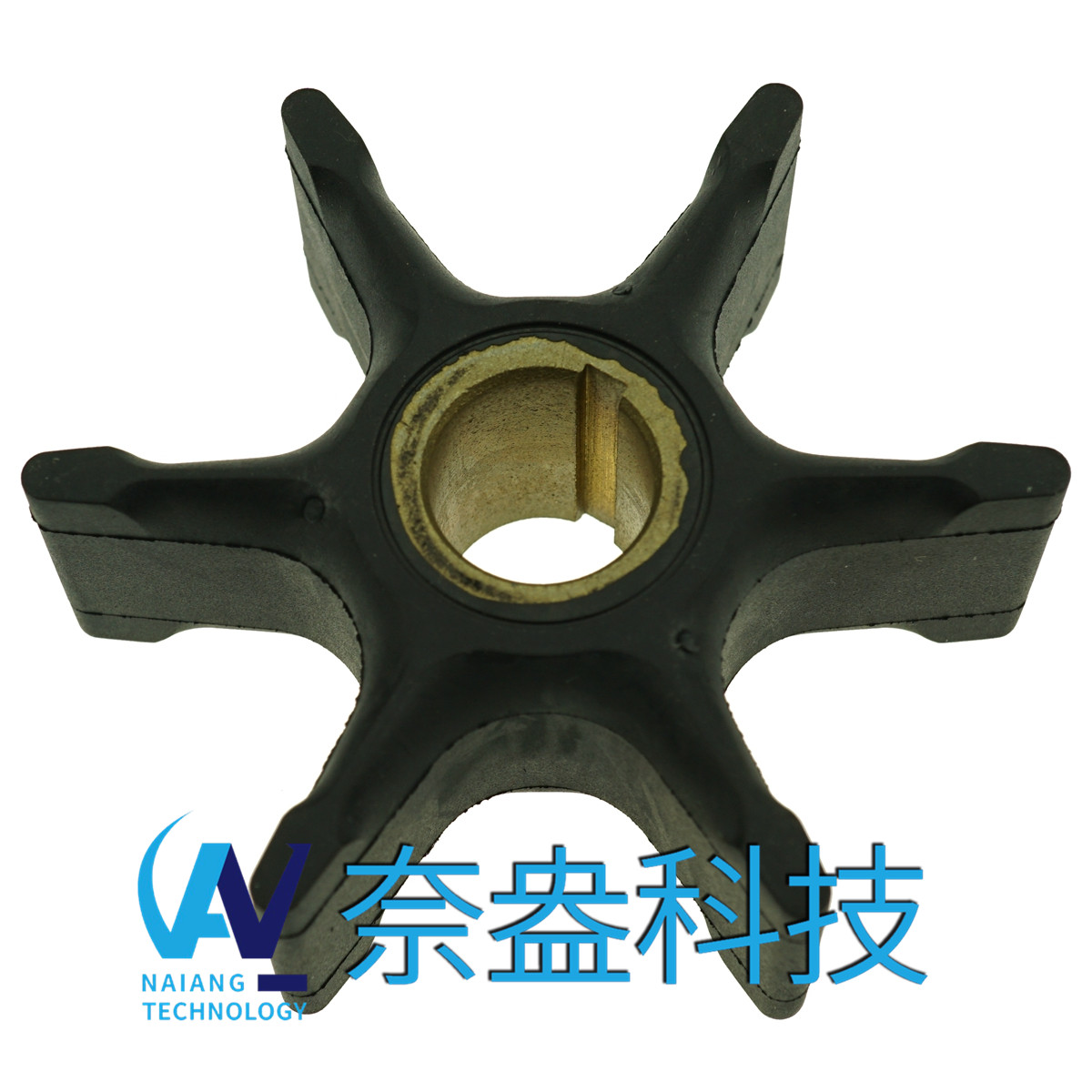 喜來運舷外機橡膠葉輪85-125HP Evinrude/OMC Impeller 385072